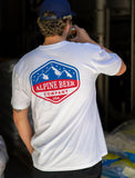 Red, White, and Blue Logo Tee